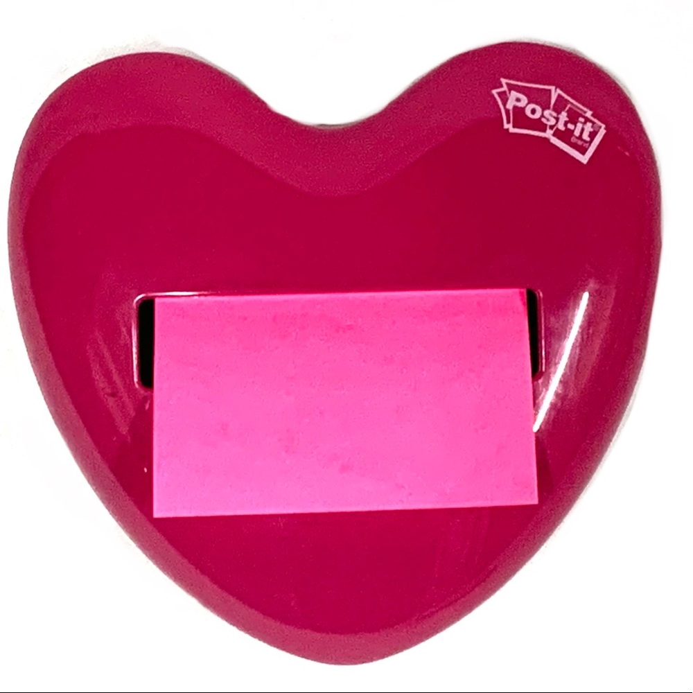 HEART POP UP  NOTE DISPENSER free w/80 purchase